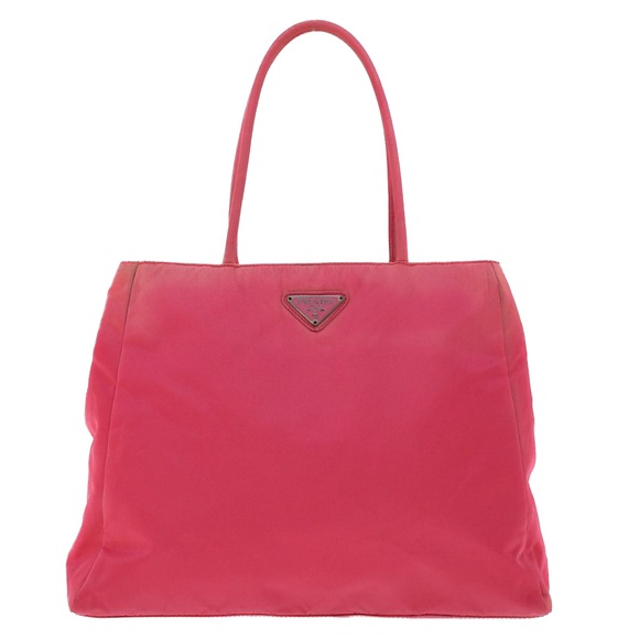 PRADA Hand Bag Nylon Pink Auth 45819 - Picture 13 of 16